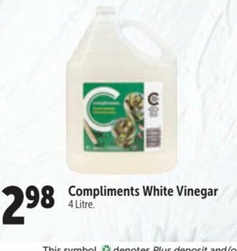 Compliments White Vinegar