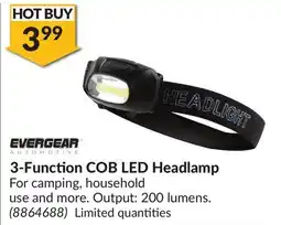 Princess Auto 3-Function COB LED Headlamp offer