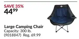 Princess Auto Large Camping Chair offer