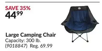 Princess Auto Large Camping Chair offer
