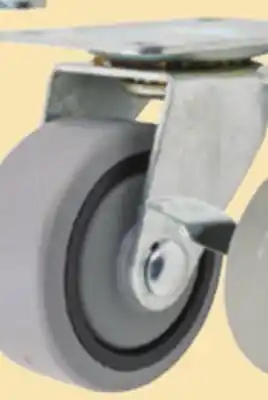 Princess Auto 3 in. Thermoplastic-Rubber Casters, Rigid, Swivel offer
