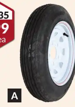 Princess Auto 4.80-12 Trailer Tire Assemblies offer