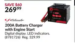 Princess Auto 200A Battery Charger with Engine Start offer