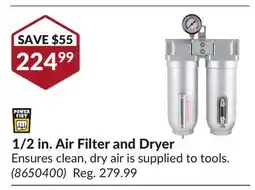 Princess Auto 1/2 in. Air Filter and Dryer offer