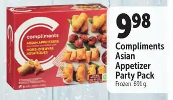 Family Foods Compliments Asian Appetizer Party Pack offer