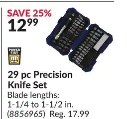 Princess Auto 29 pc Precision Knife Set offer