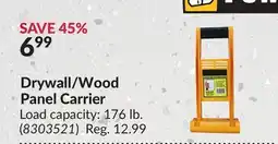 Princess Auto Drywall/Wood Panel Carrier offer