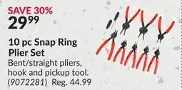 Princess Auto 10 pc Snap Ring Plier Set offer