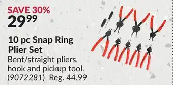 Princess Auto 10 pc Snap Ring Plier Set offer