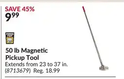Princess Auto 50 lb Magnetic Pickup Tool offer