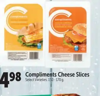 Family Foods Compliments Cheese Slices offer