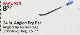 Princess Auto 24 in. Angled Pry Bar offer
