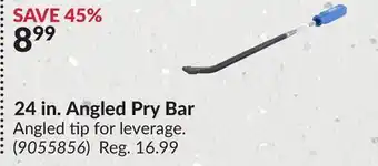 Princess Auto 24 in. Angled Pry Bar offer
