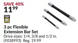 Princess Auto 3 pc Flexible Extension Bar Set offer