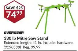 Princess Auto EVERGEAR 330 lb Mitre Saw Stand offer