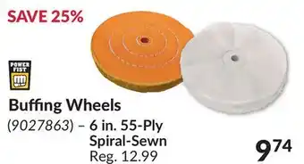 Princess Auto 6 in. 55-Ply Spiral-Sewn offer