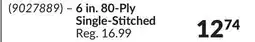 Princess Auto Power Fist Buffing Wheels, 6 in. 80-Ply Single-Stitched offer