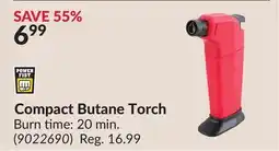 Princess Auto Compact Butane Torch offer