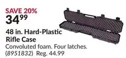 Princess Auto 48 in. Hard-Plastic Rifle Case offer