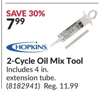 Princess Auto 2-Cycle Oil Mix Tool offer