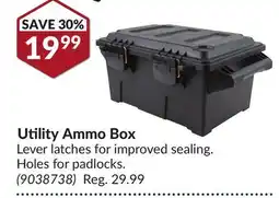 Princess Auto Utility Ammo Box offer