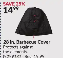 Princess Auto 28 in. Barbecue Cover offer