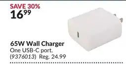 Princess Auto 65W Wall Charger offer