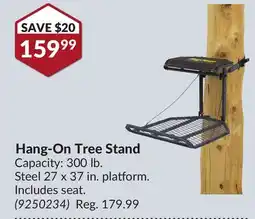 Princess Auto Hang-On Tree Stand offer