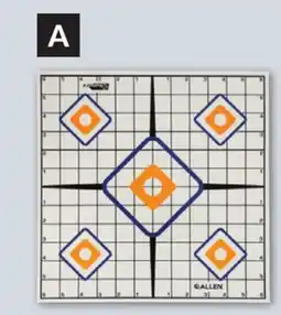 Princess Auto Paper Targets 12 pk Sight Grid offer