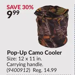 Princess Auto Pop-Up Camo Cooler offer