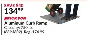 Princess Auto Aluminum Curb Ramp offer