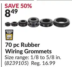 Princess Auto 70 pc Rubber Wiring Grommets offer