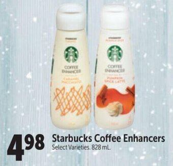 Family Foods Starbucks coffee enhancers offer