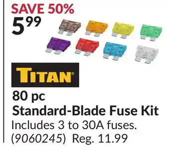 Princess Auto 80 pc Standard-Blade Fuse Kit offer