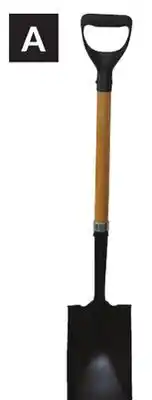 Princess Auto D-Handle Tools- Shingle Shovel with 29-3/4 in. Handle offer