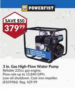 Princess Auto 3 in. Gas High-Flow Water Pump offer