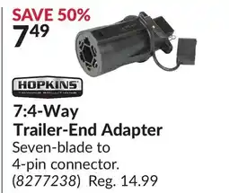 Princess Auto 7:4-Way Trailer-End Adapter offer