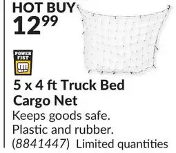 Princess Auto 5 x 4 ftTruck Bed Cargo Net offer