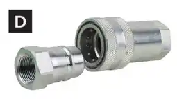 Princess Auto Quick-Coupler Bodies AND Tips 3/4 in. NPTF. Flow rate: 35 GPM offer