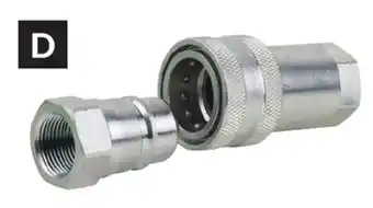 Princess Auto Quick-Coupler Bodies AND Tips 3/4 in. NPTF. Flow rate: 35 GPM offer