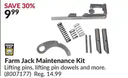 Princess Auto Farm Jack Maintenance Kit offer