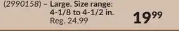 Princess Auto Swivel-Grip Oil Filter Wrenches - Large. Size range: 4-1/8 to 4-1/2 in offer