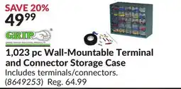 Princess Auto 1,023 pc Wall-Mountable Terminal and Connector Storage Case offer