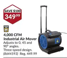 Princess Auto 4,000 CFM Industrial Air Mover offer