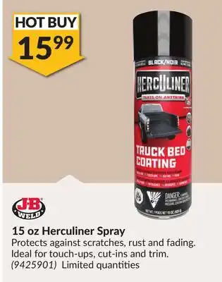 Princess Auto 15 oz Herculiner Spray offer