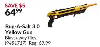 Princess Auto Bug-A-Salt 3.0 Yellow Gun offer