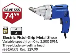 Princess Auto Electric Pistol-Grip Metal Shear offer