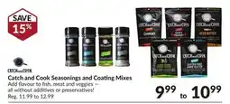 Princess Auto Catch and Cook Seasonings and Coating Mixes offer