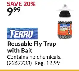 Princess Auto Reusable Fly Trap with Bait offer