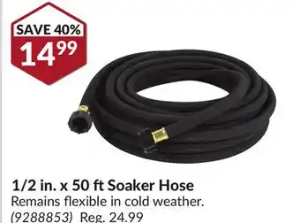 Princess Auto 1/2 in. x 50 ftSoaker Hose offer